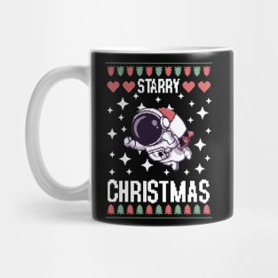 starry christmas Mug